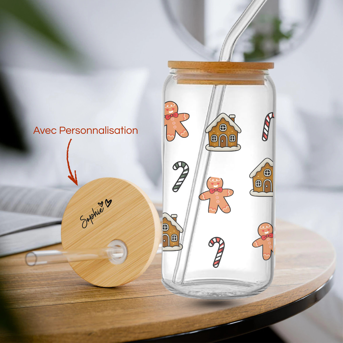 Verre à boire - Lueur de Noël