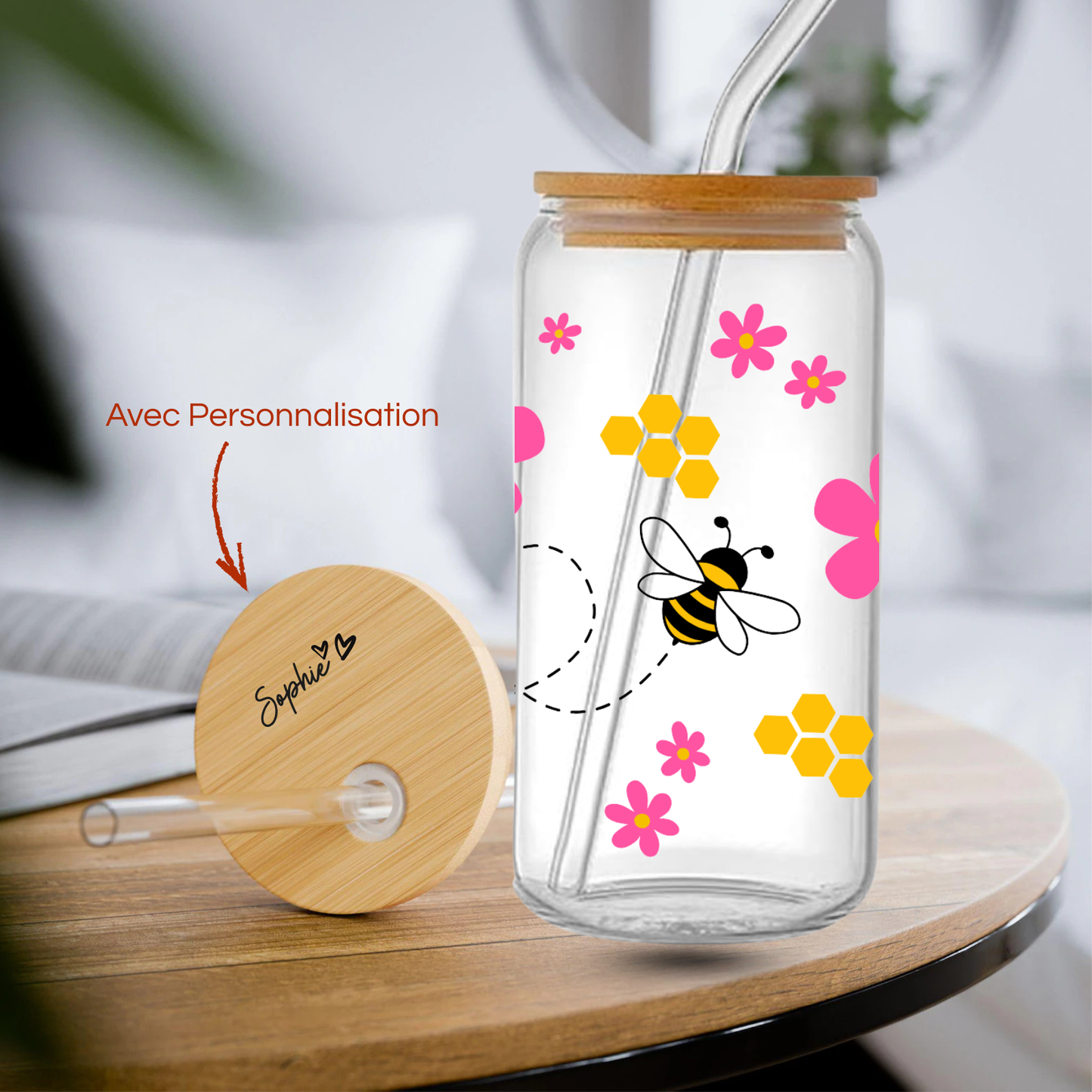 Verre à boire - Bee