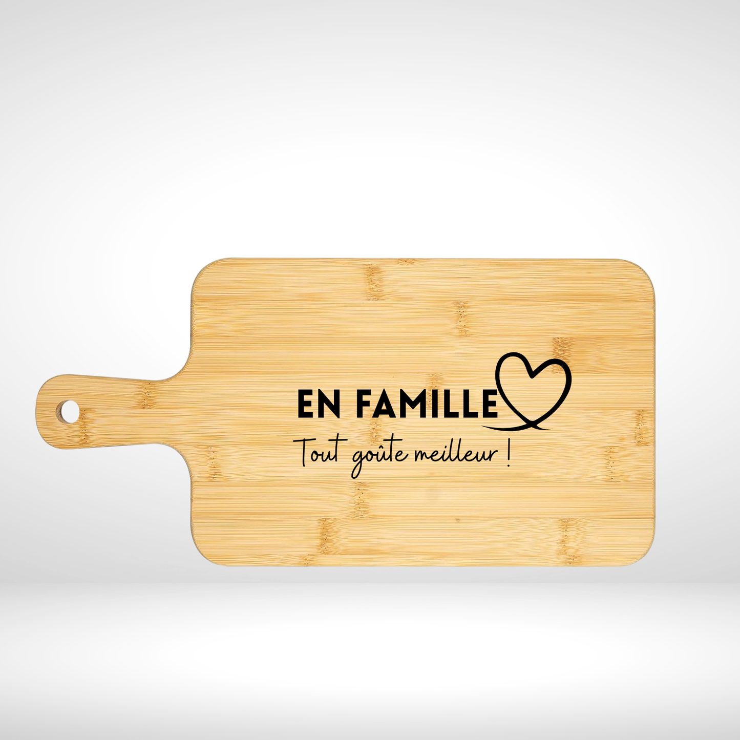 Planche en bambou - En famille