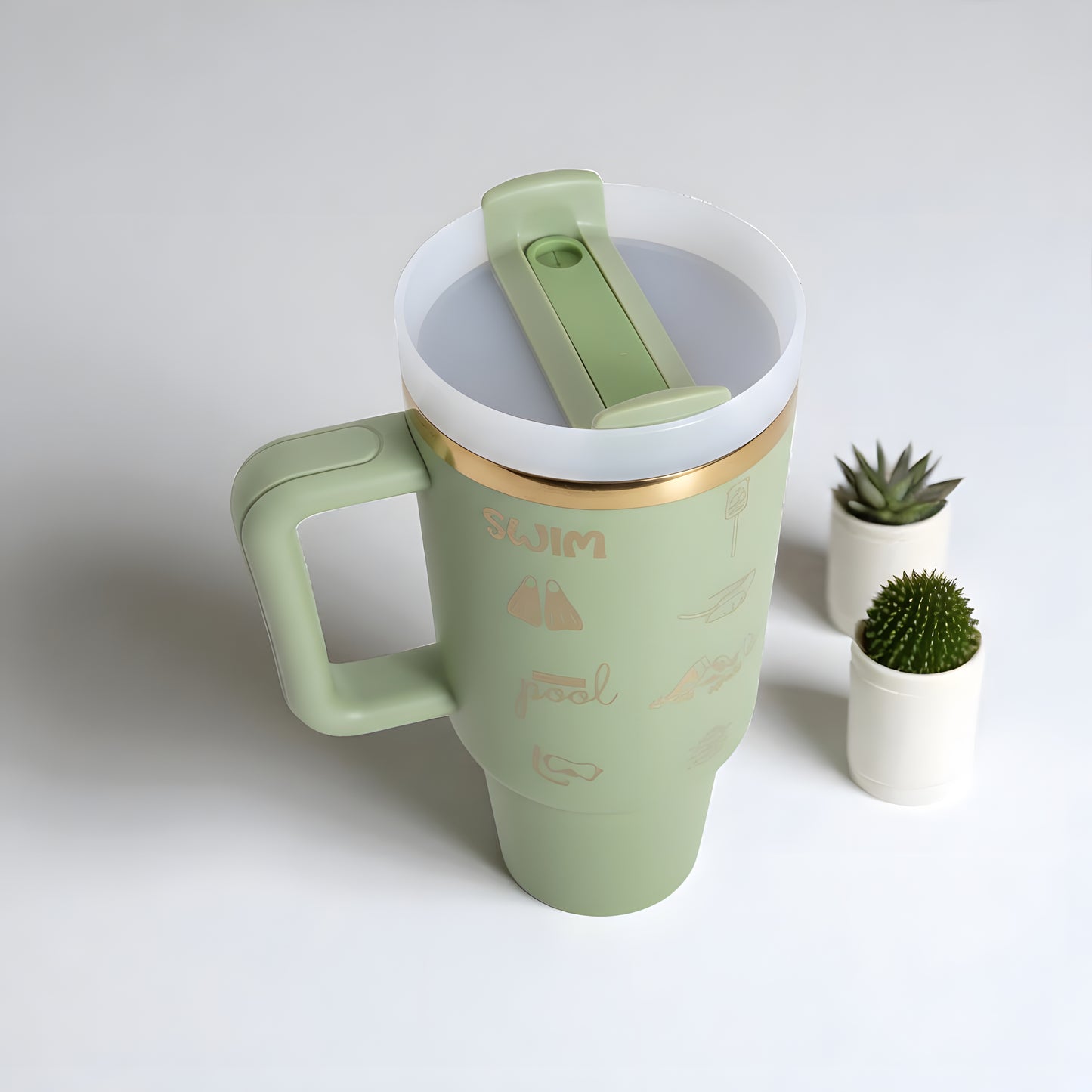 Gourde Isotherme Personnalisée 40oz - Vert