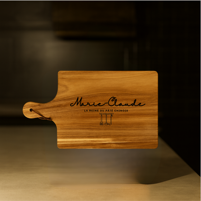 Planche à découper en bois d'acacia