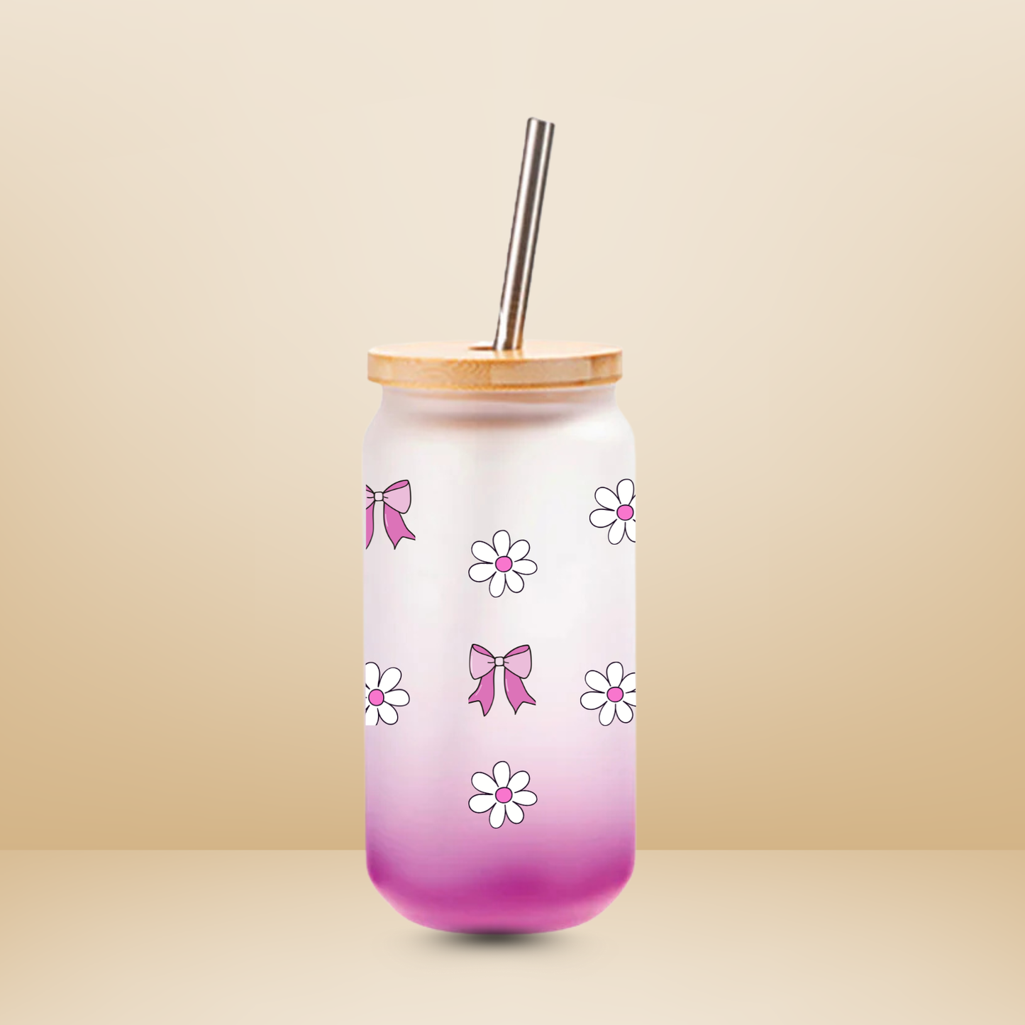 Glass can - Cherry Girl