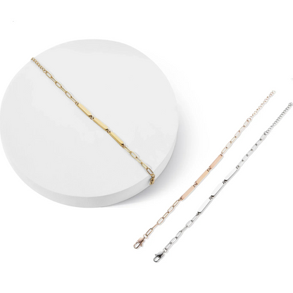 Personalized Paperclip Bracelet 