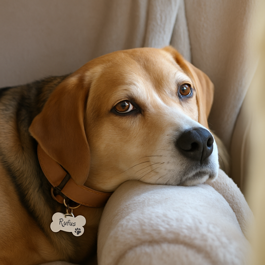 Médaillon Personnalisé Animaux - Os