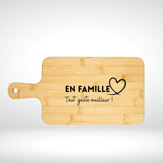 Planche en bambou - En famille