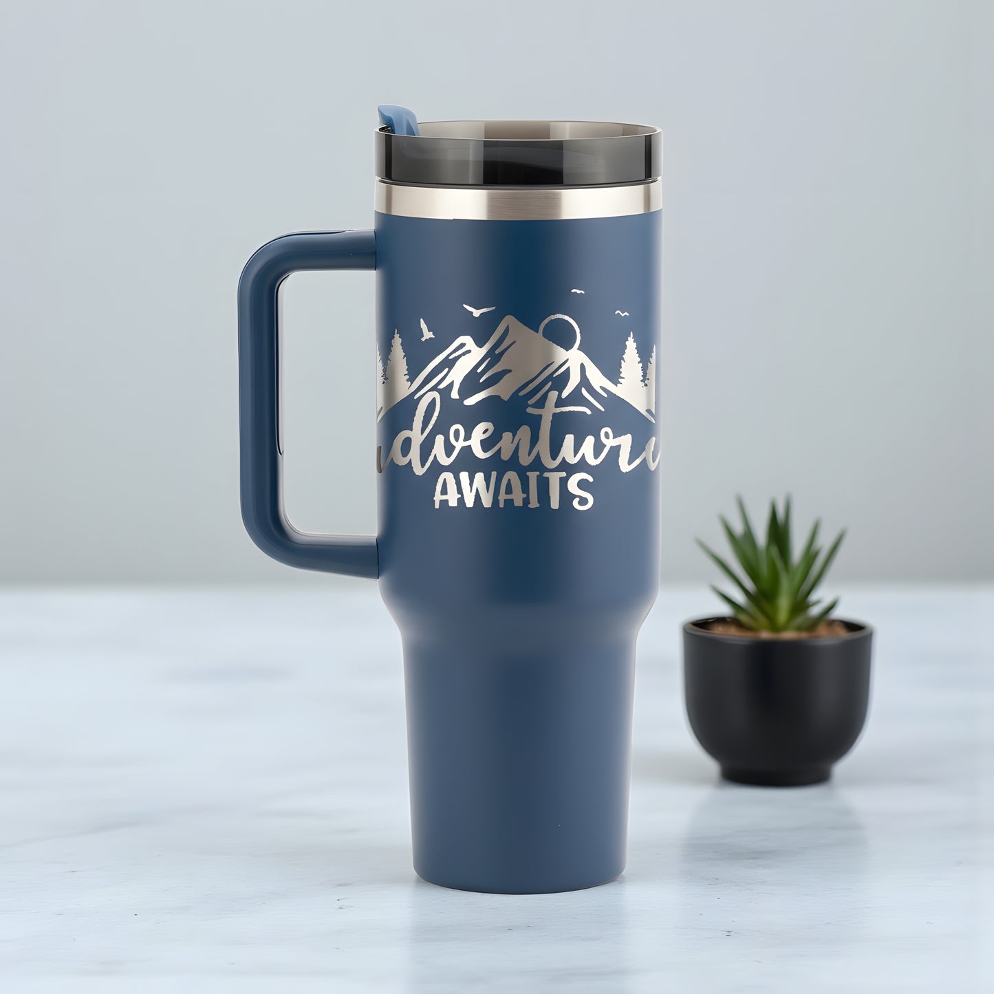 Gourde Isotherme Personnalisée 40oz - Bleu