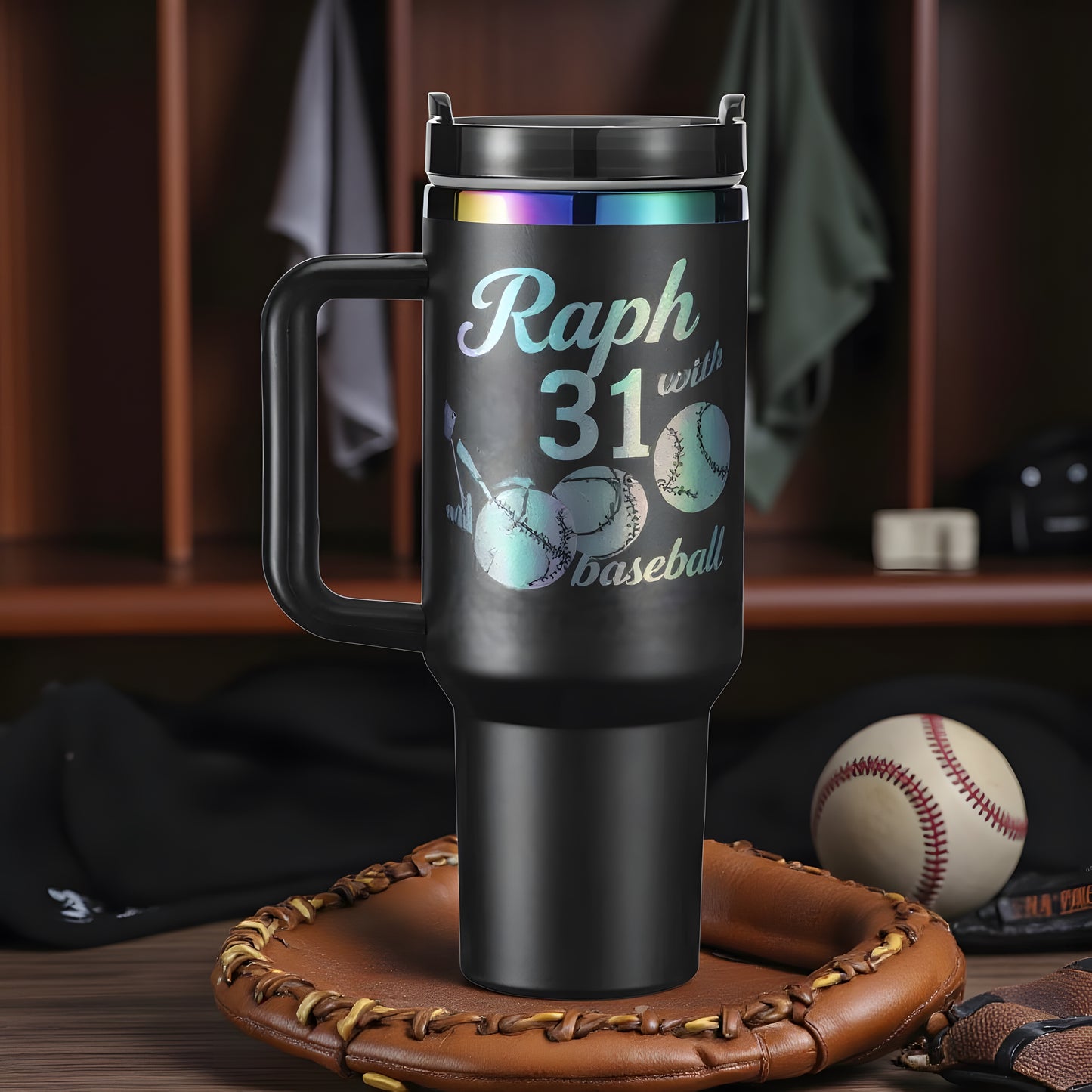 Gourde Isotherme Personnalisée 40oz - Noir