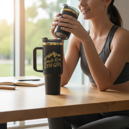 Gourde Isotherme Personnalisée 40oz - Noir